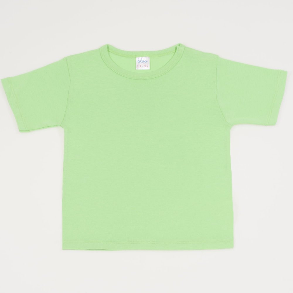 Summer green short-sleeve undershirt | liloo