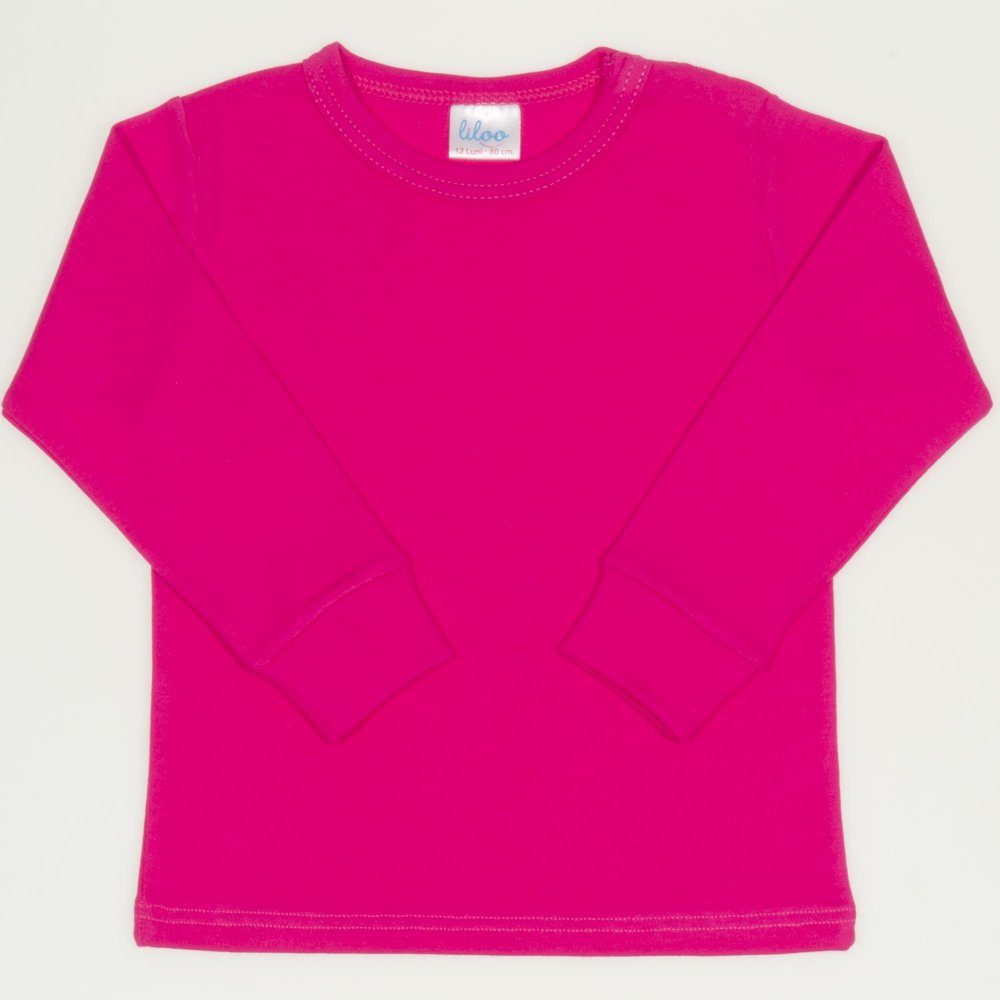 Fuchsia long-sleeve undershirt | liloo