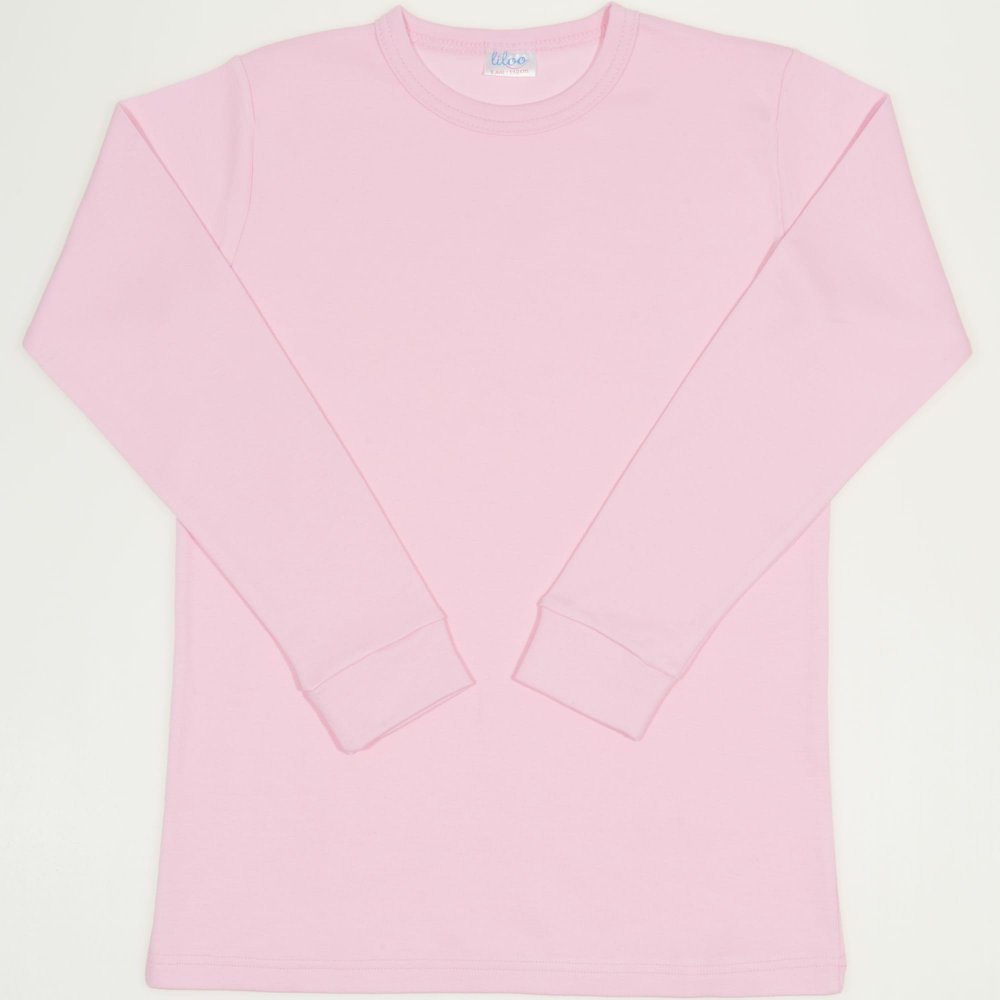 Pink long-sleeve undershirt | liloo