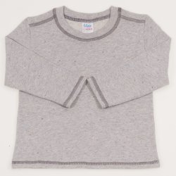 Gray long sleeve t-shirt