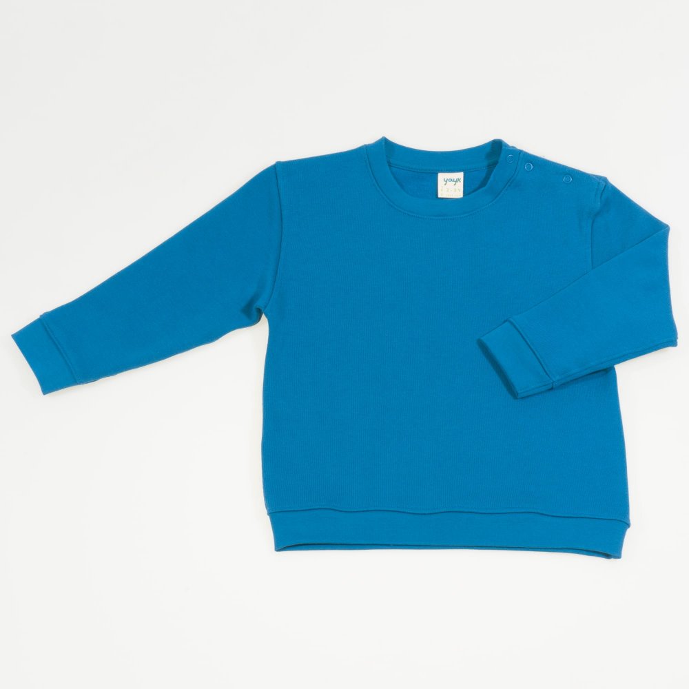 Midnight organic cotton thick sweatshirt | liloo