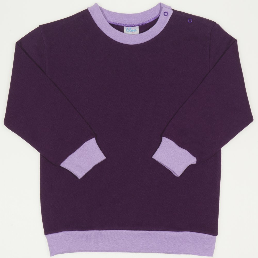 Mauve thick sweatshirt | liloo