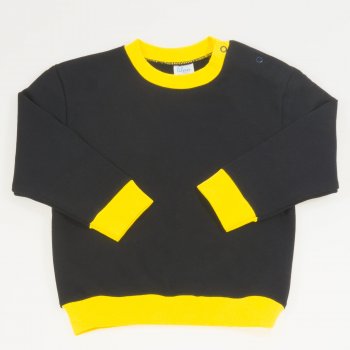 Black with yellow sweatshirt| liloo