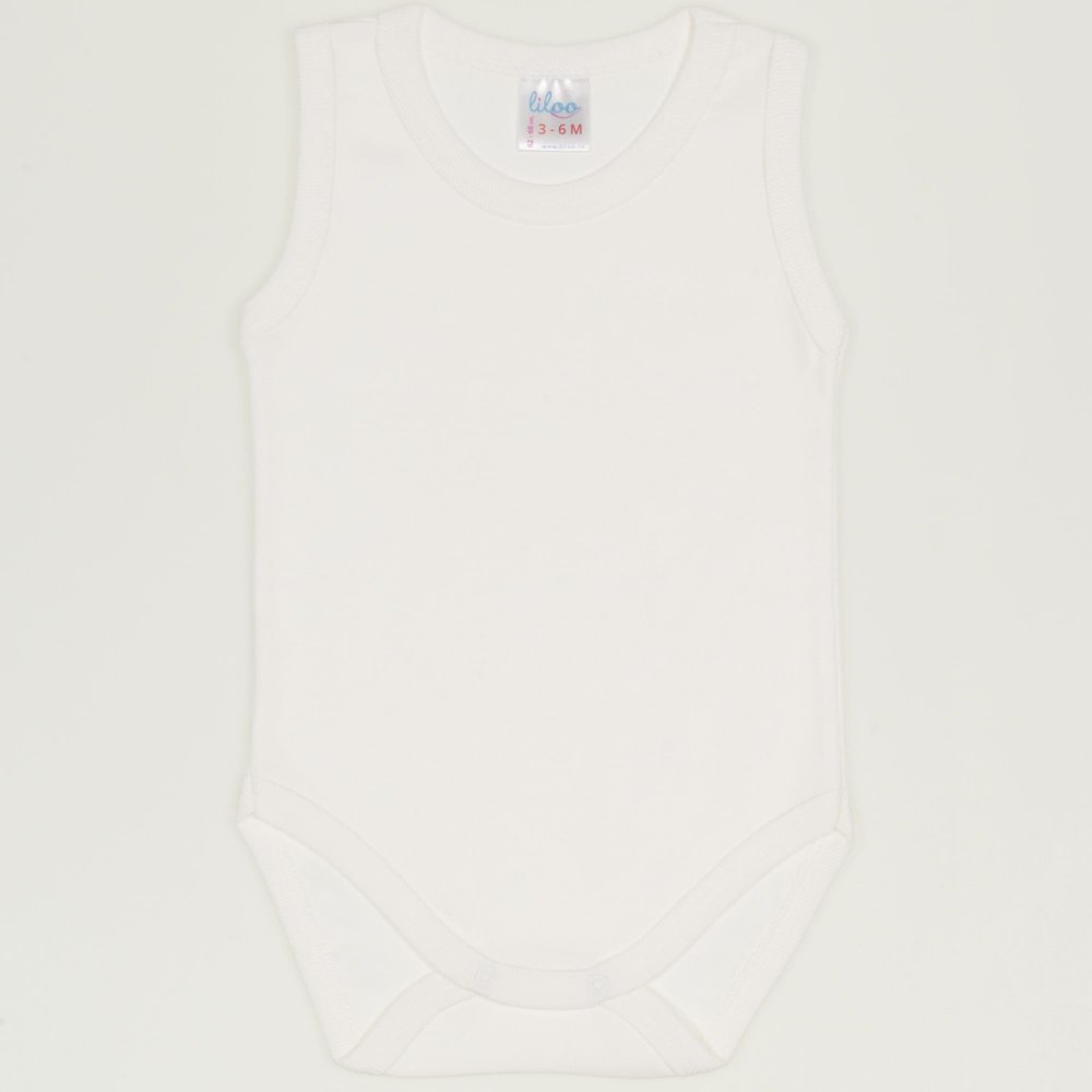 Blanc de blanc sleeveless bodysuit  | liloo