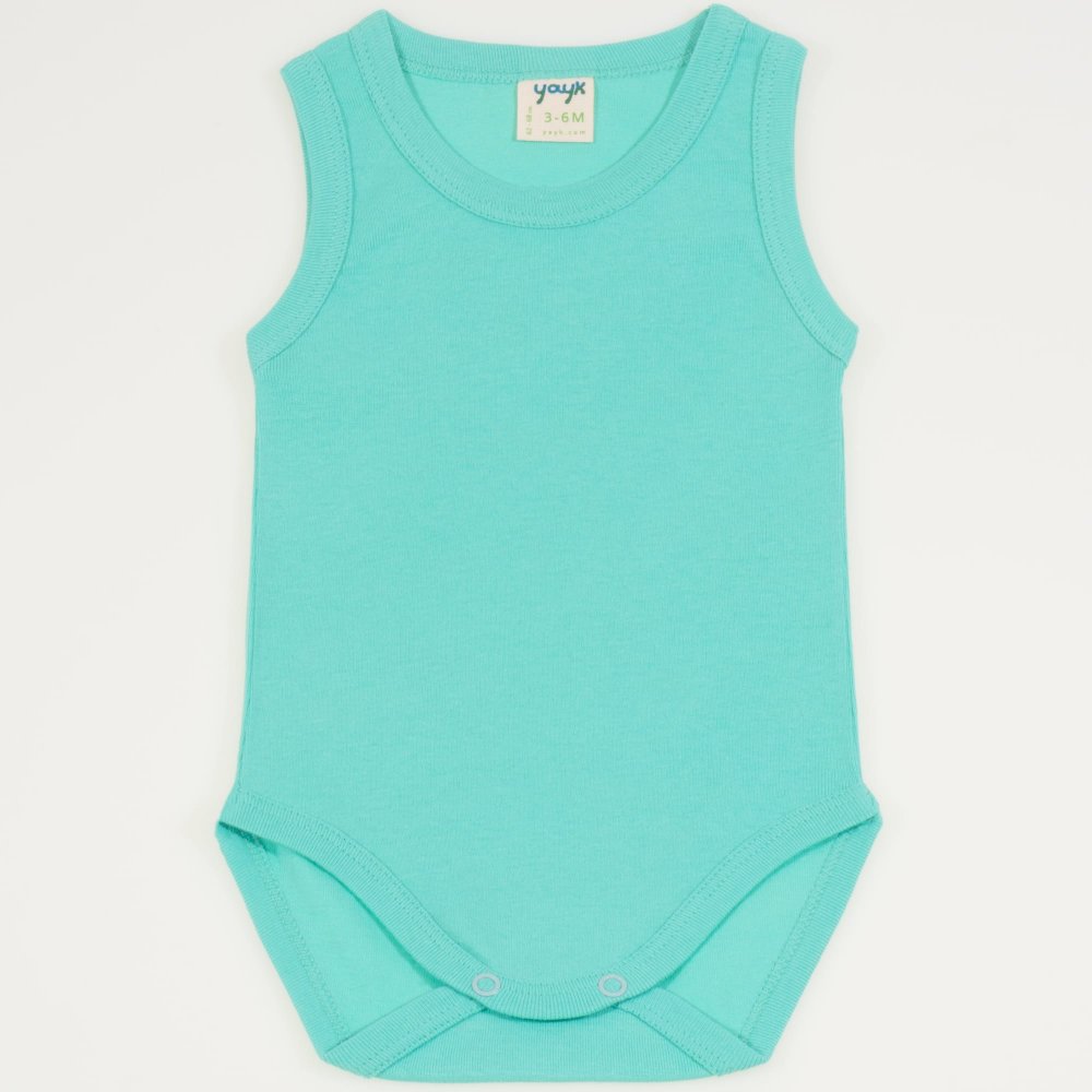 Body maiou bumbac organic aqua | liloo