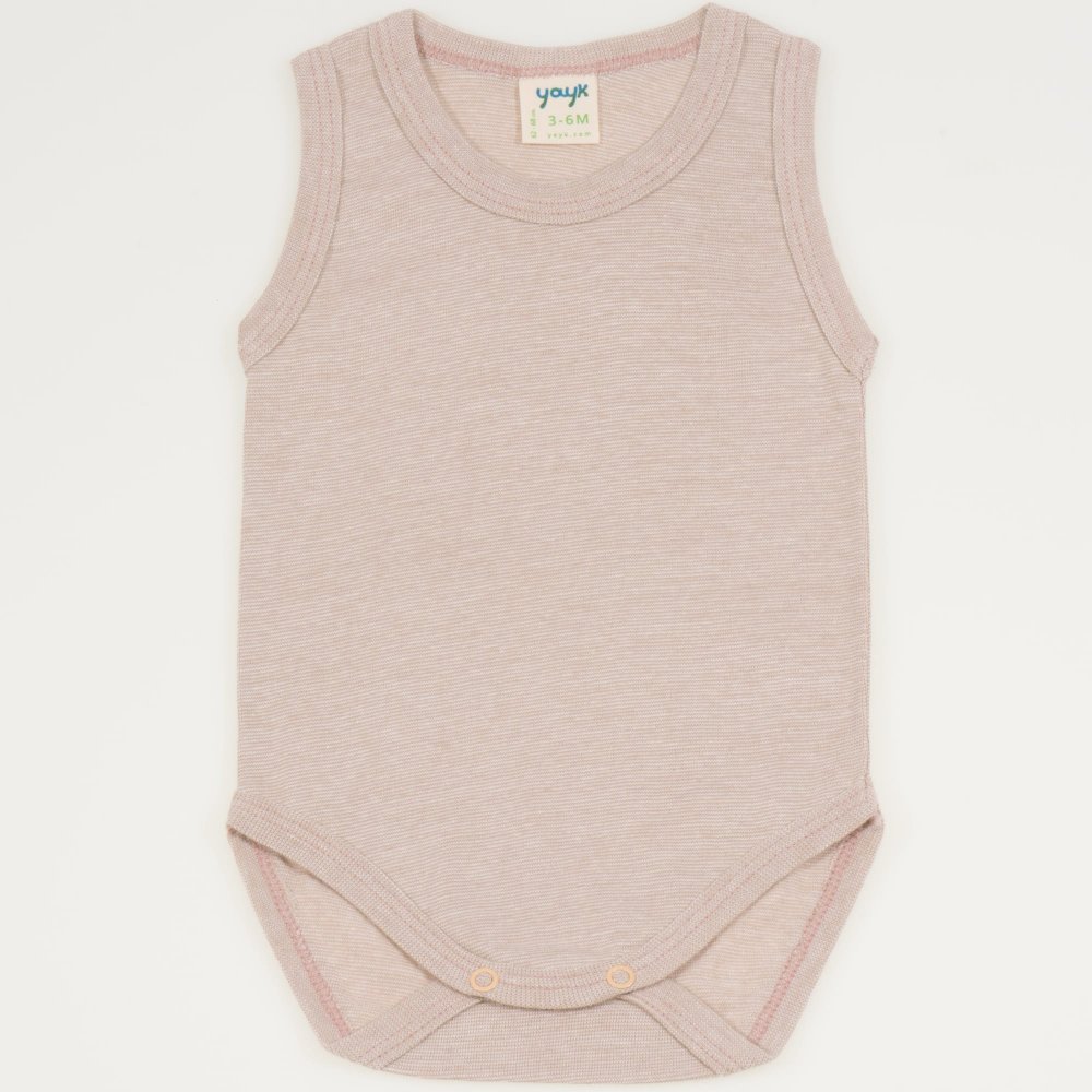 Body maiou bumbac organic bej | liloo