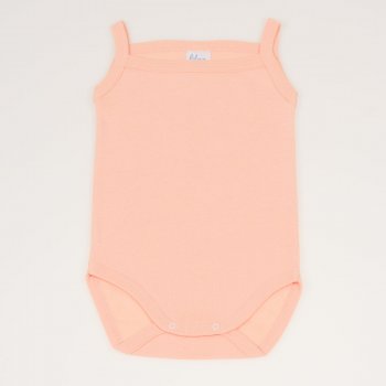 Peach fuzz sleeveless bodysuit (camisole type) | liloo