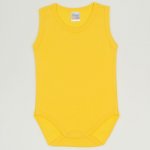 Dandelion yellow sleeveless bodysuit | liloo 