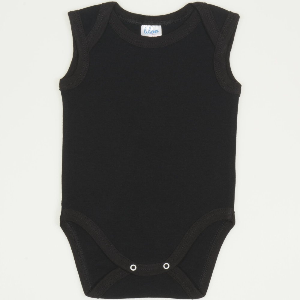 Body maiou negru uni | liloo