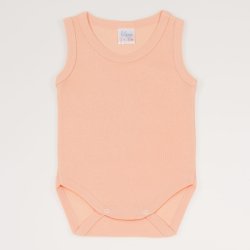  Peach fuzz sleeveless bodysuit