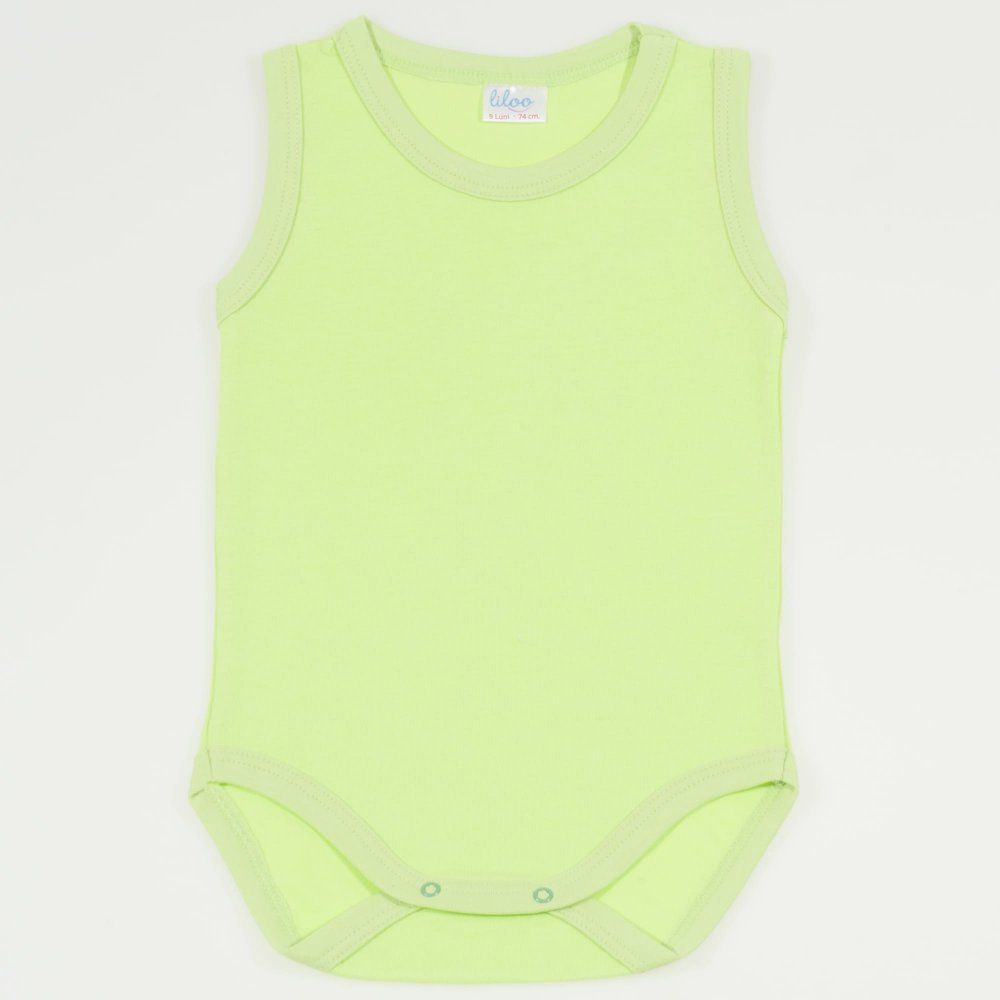 Body maiou verde lime uni | liloo