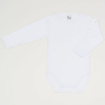 White bodysuit long-sleeve | liloo