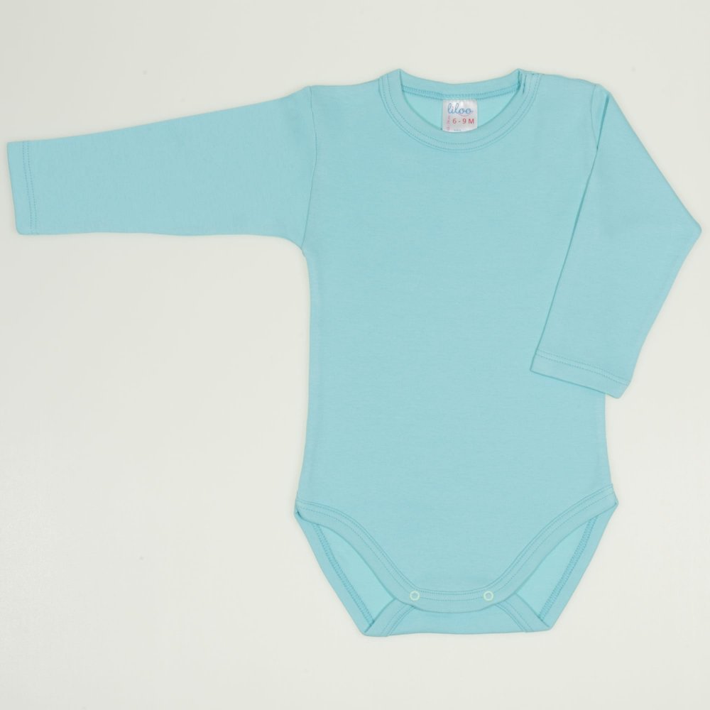 Blue radiance long-sleeve bodysuit  | liloo