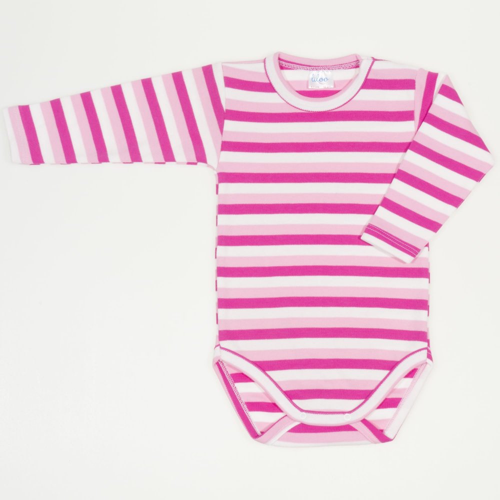 Long-sleeve bodysuit with stripes | liloo