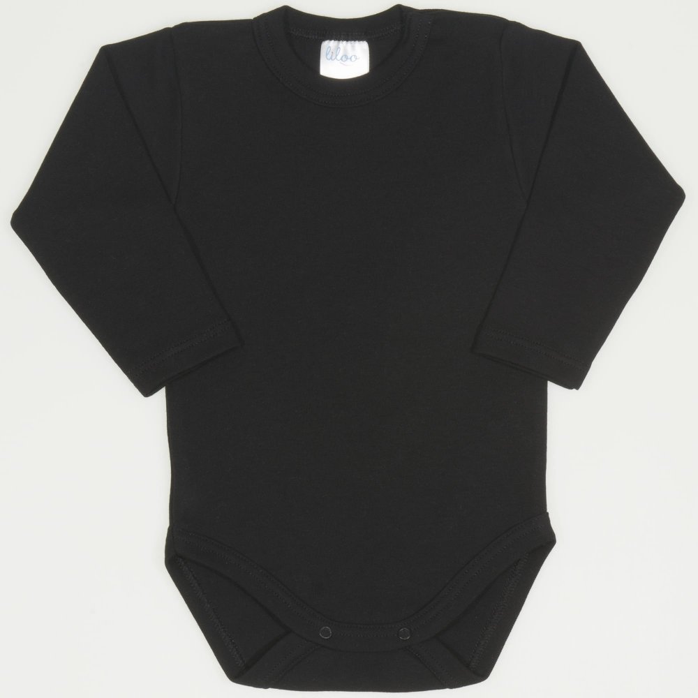 Black long-sleeve bodysuit | liloo