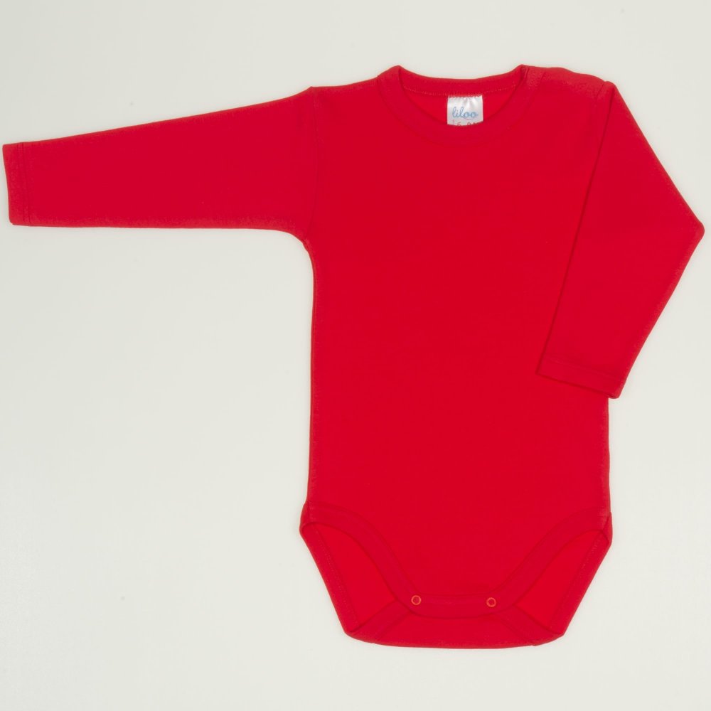 Red tomato long-sleeve bodysuit | liloo