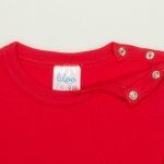 Body maneca lunga rosu tomato uni | liloo