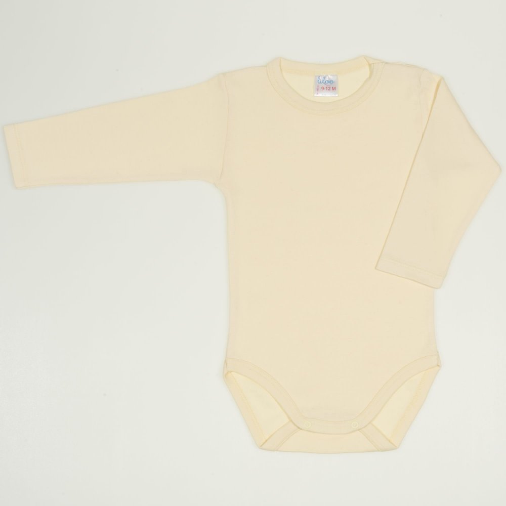 Vanilla custard long-sleeve bodysuit  | liloo