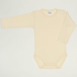 Vanilla custard long-sleeve bodysuit  | liloo