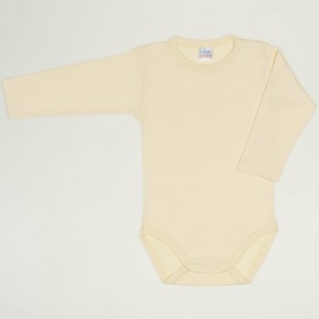 Vanilla custard long-sleeve bodysuit  | liloo