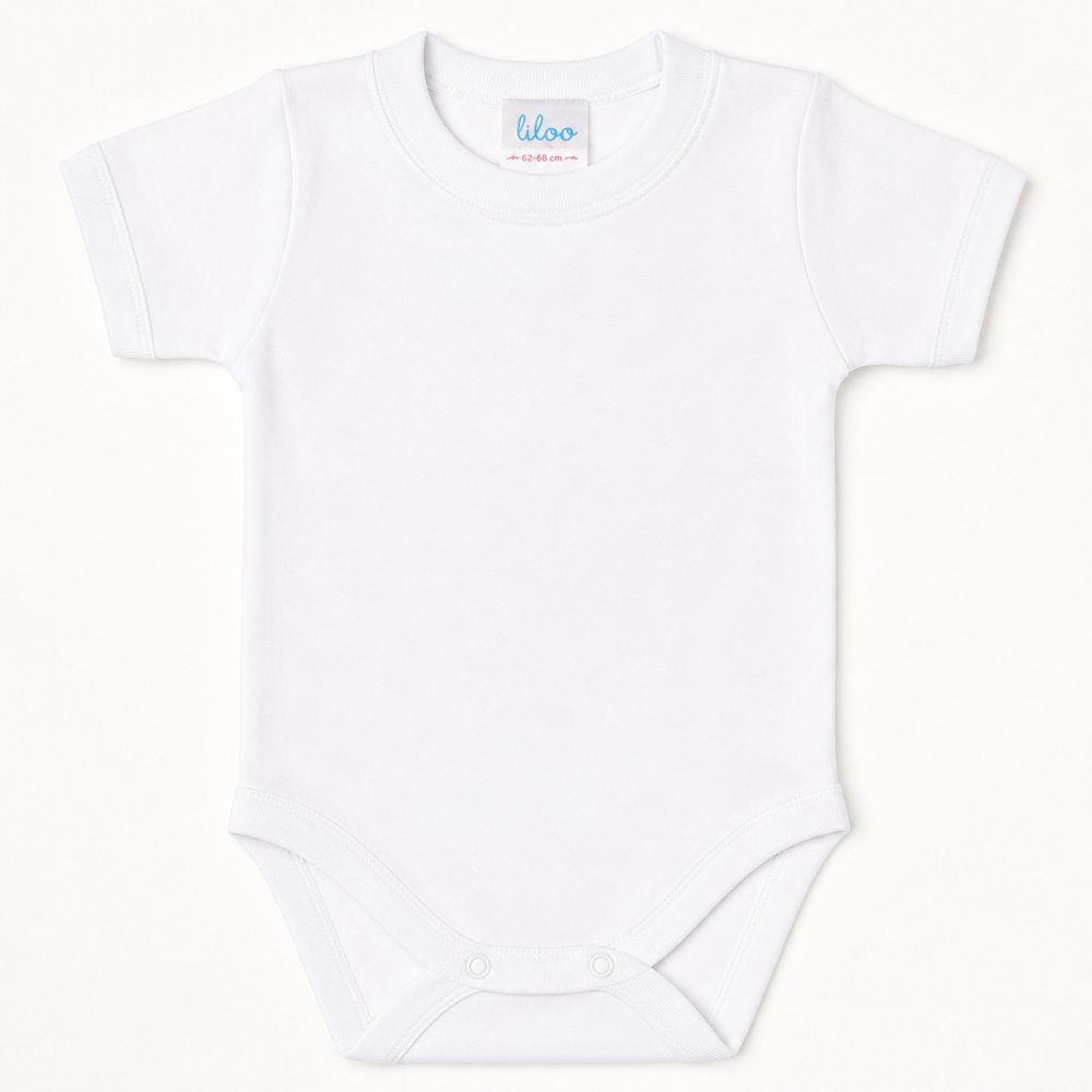 White short-sleeve bodysuit | liloo