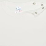 Body maneca scurta blanc de blanc uni | liloo