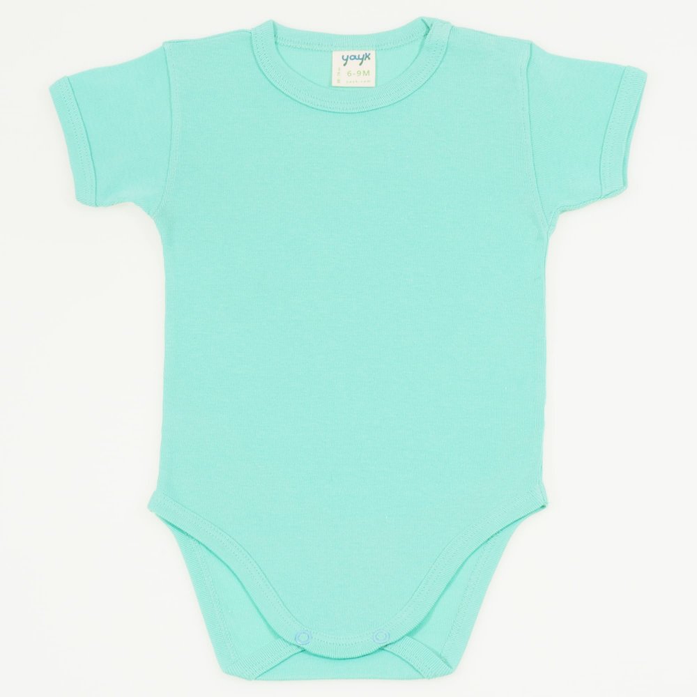  Body maneca scurta bumbac organic aqua | liloo