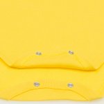 Body maneca scurta galben dandelion uni | liloo