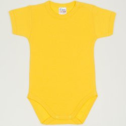 Dandelion yellow short-sleeve bodysuit