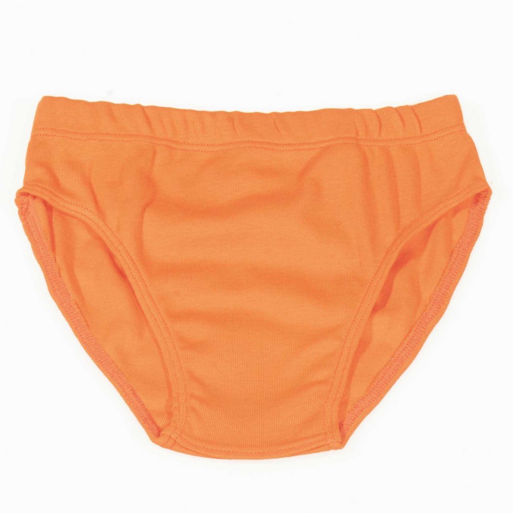 Chiloti bumbac organic portocaliu | liloo