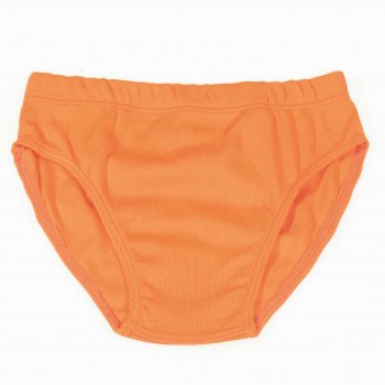 Chiloti bumbac organic portocaliu | liloo