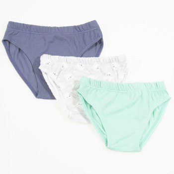 Organic cotton panties set of 3 pieces