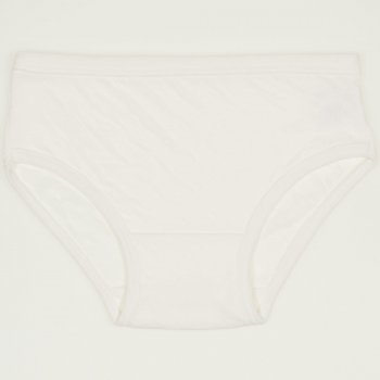 Ecru girl briefs - premium multilayer material with model | liloo