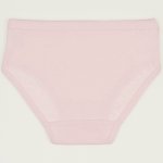 Pale pink girl briefs - premium multilayer material with model | liloo