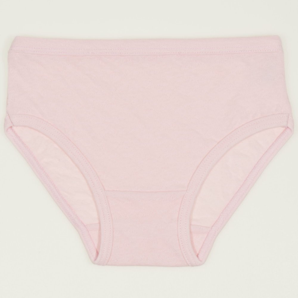 Pale pink girl briefs - premium multilayer material with model | liloo