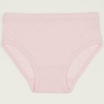 Pale pink girl briefs - premium multilayer material with model | liloo