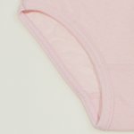 Pale pink girl briefs - premium multilayer material with model | liloo