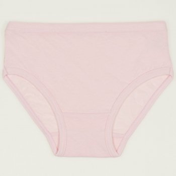 Pale pink girl briefs - premium multilayer material with model | liloo