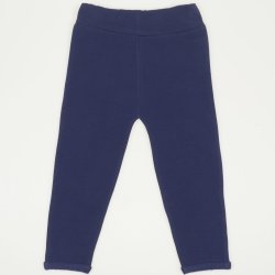 Dark blue thick leggings for baby
