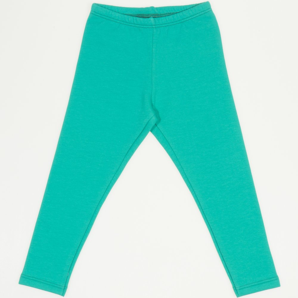 Opal green thick leggings | liloo