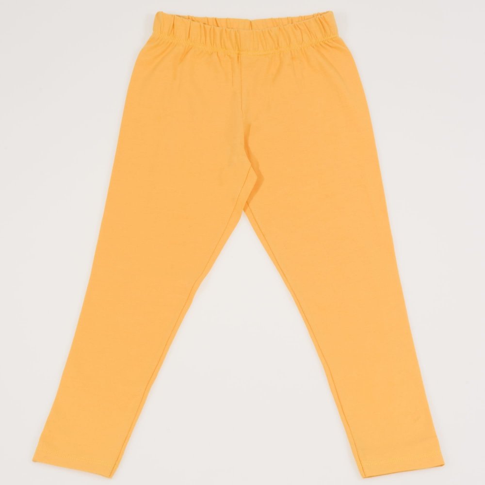 Dark yellow thick leggings | liloo