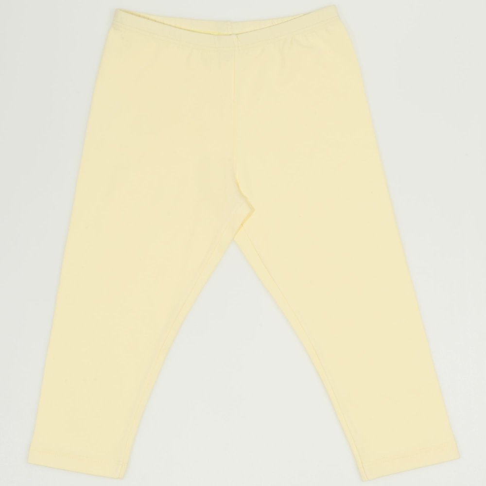 Yellow capri leggings | liloo