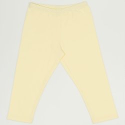 Yellow capri leggings