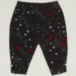 Black capri leggings with stars print | liloo