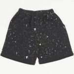 Black summer suit with white splash pattern | liloo