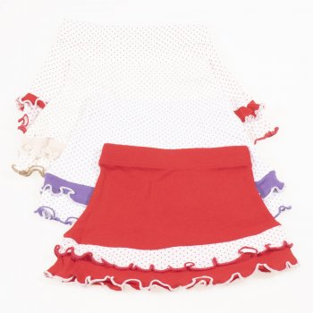 set of 4 petticoats various colors