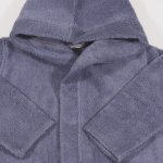 Dark gray bathrobe | liloo