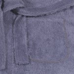 Dark gray bathrobe | liloo