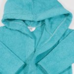 Dark green-turquoise bathrobe | liloo