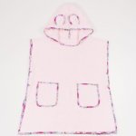 Children's beach poncho - pink | liloo